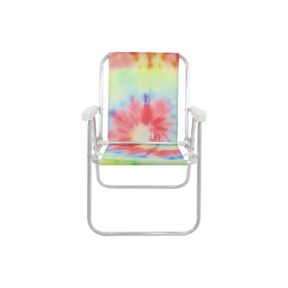 Cadeira-de-Praia-Alta-Em-Aluminio-Tie-Dye-Bel
