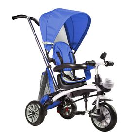 Triciclo-Multifuncional-com-Capota-Azul-Bel