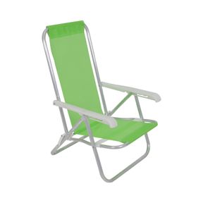 Cadeira-Lazy-Reclinavel-4-Posicoes-Em-Aluminio-Verde-Bel