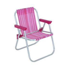 Cadeira-Infantil-Em-Aluminio-Rosa-Bel