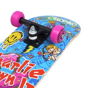 Skateboard-Kronik-Charlie-Brown-Jr.--cbjr----Doodle-Bel