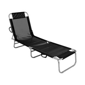 Cadeira-Espreguicadeira-Em-Aluminio-e-Textilene-Preta-Bel